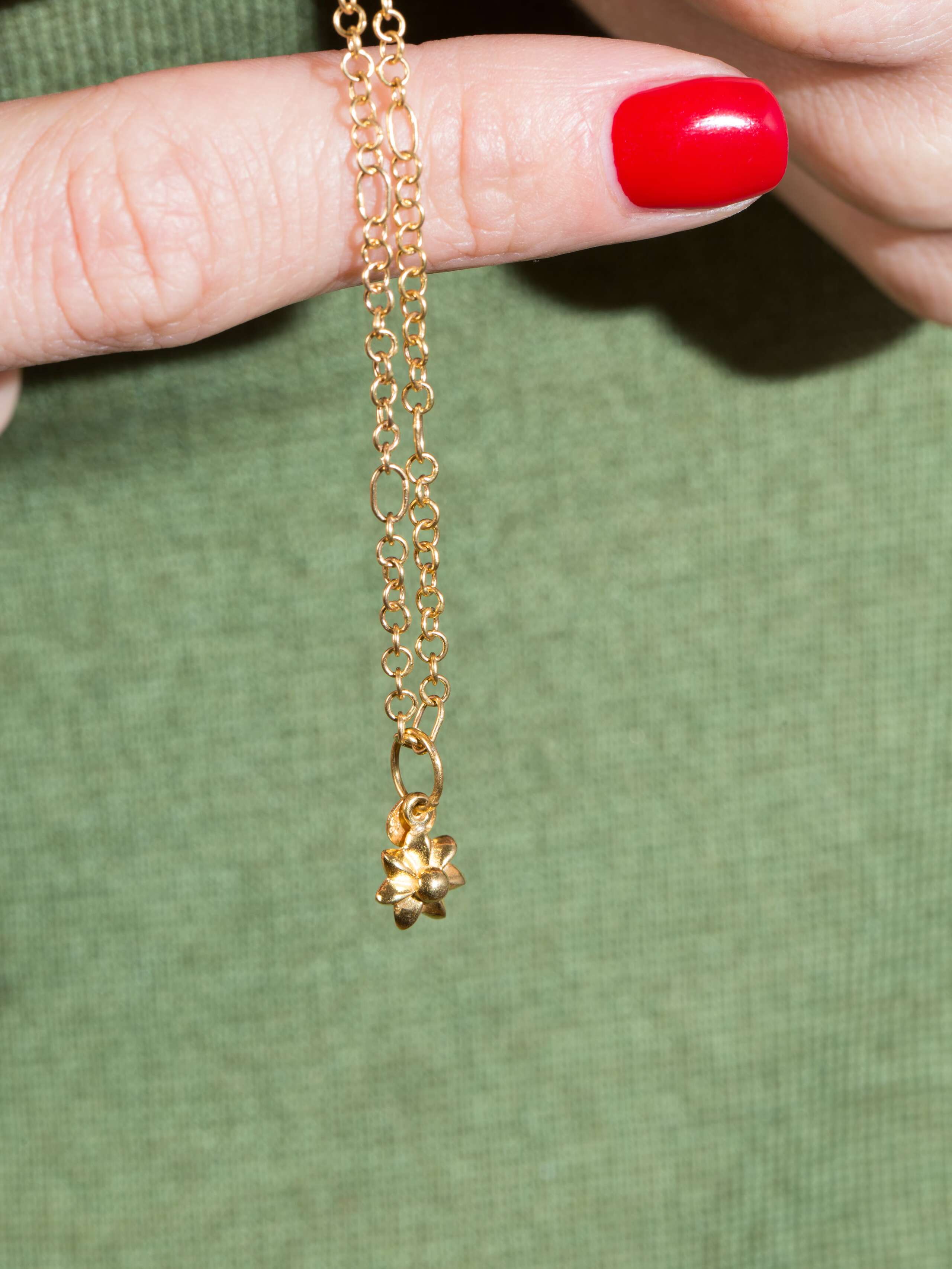 rosette pendant 