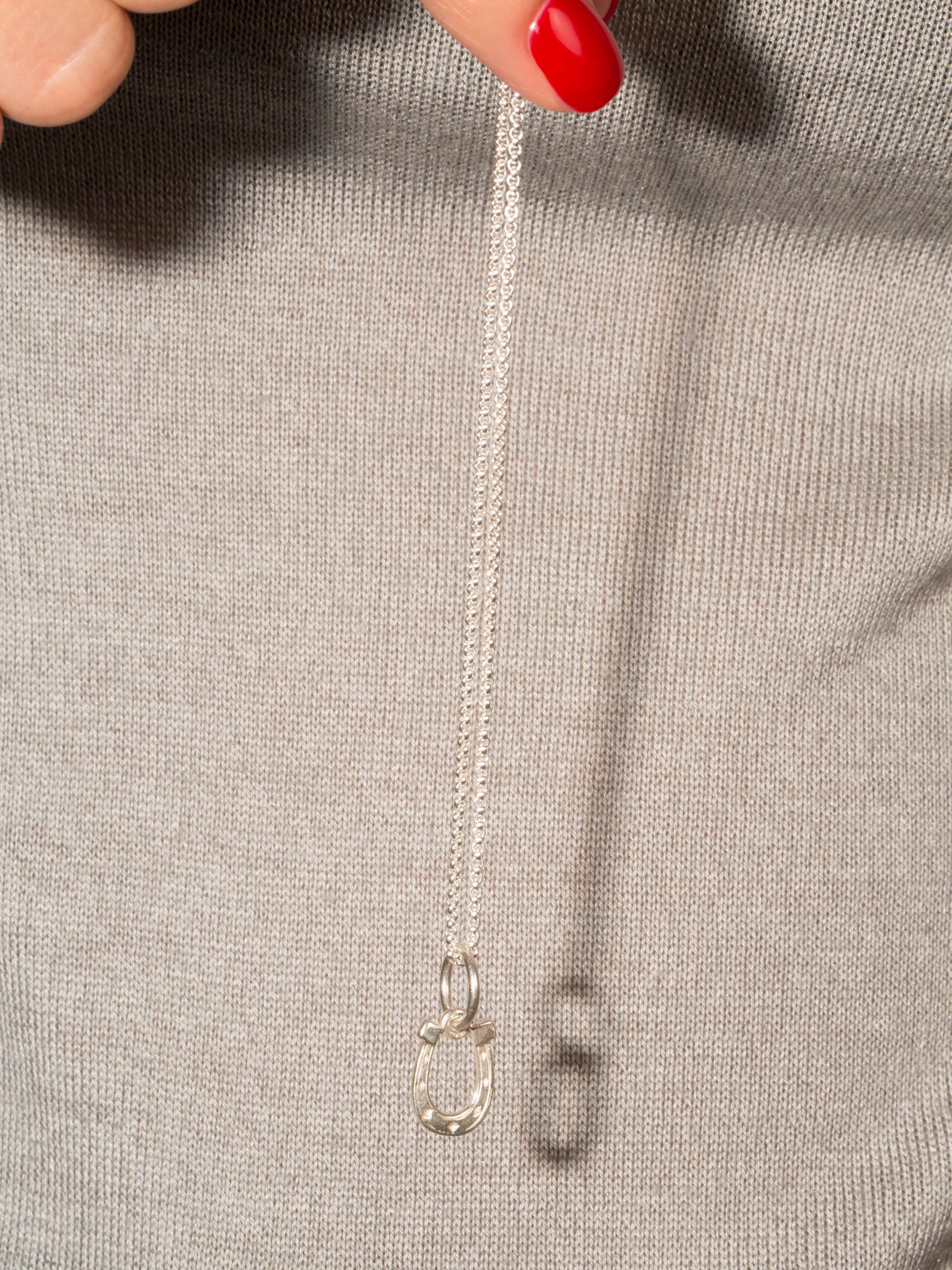 horseshoe pendant
