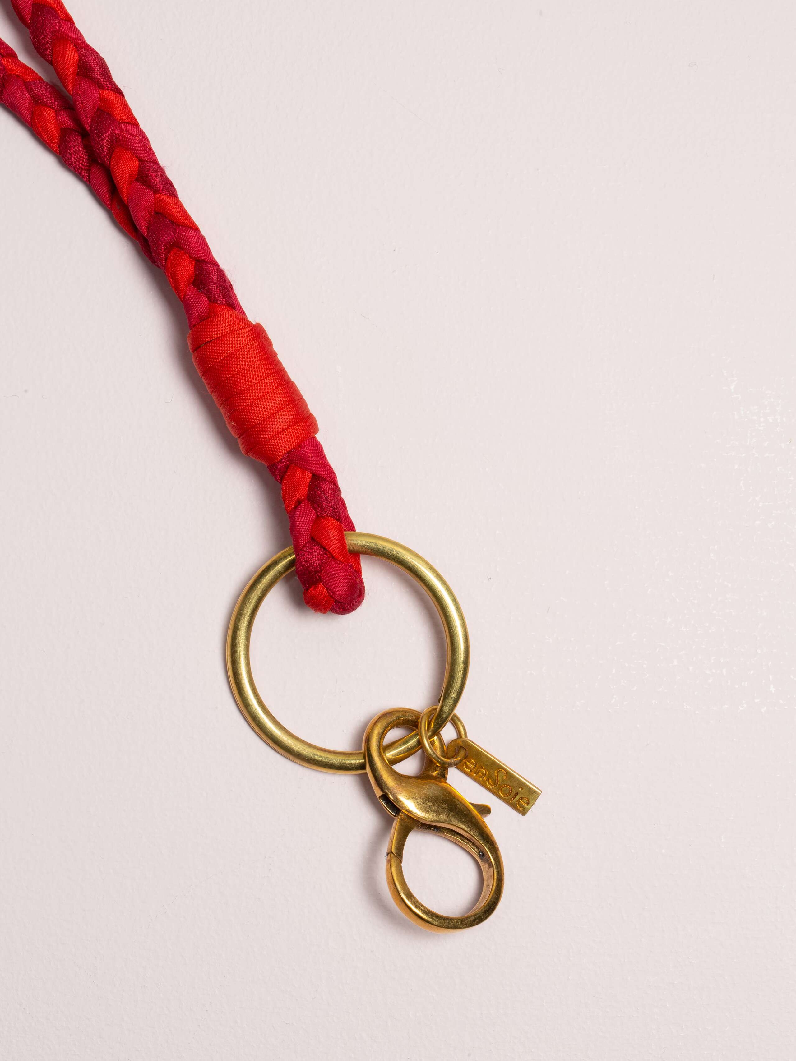 Keychain braided