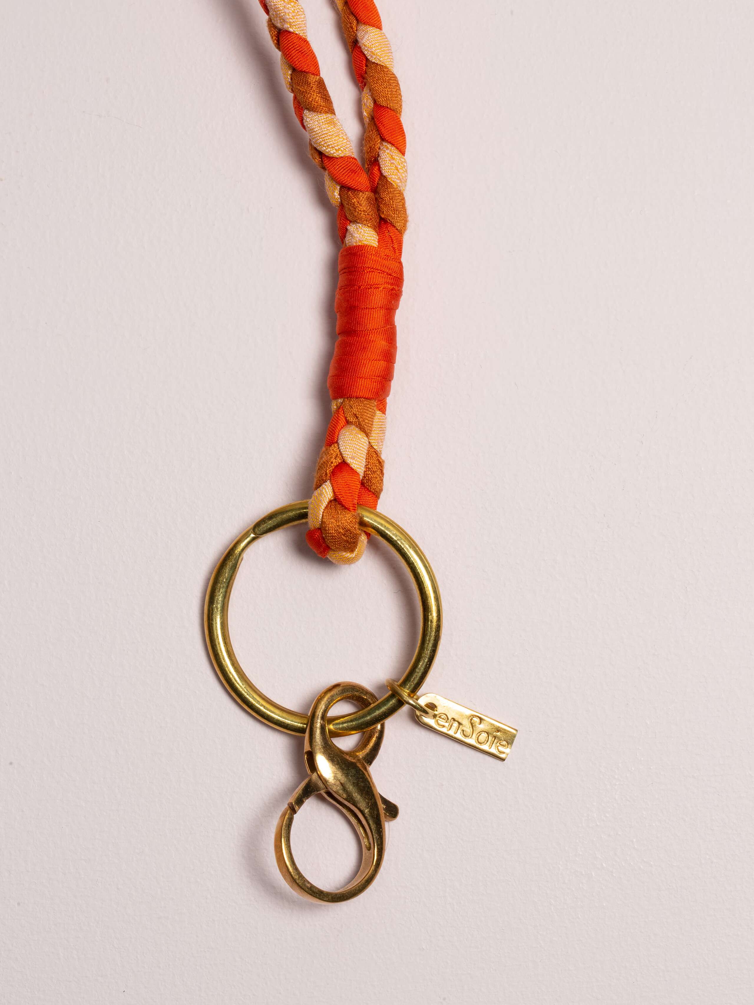 Keychain braided