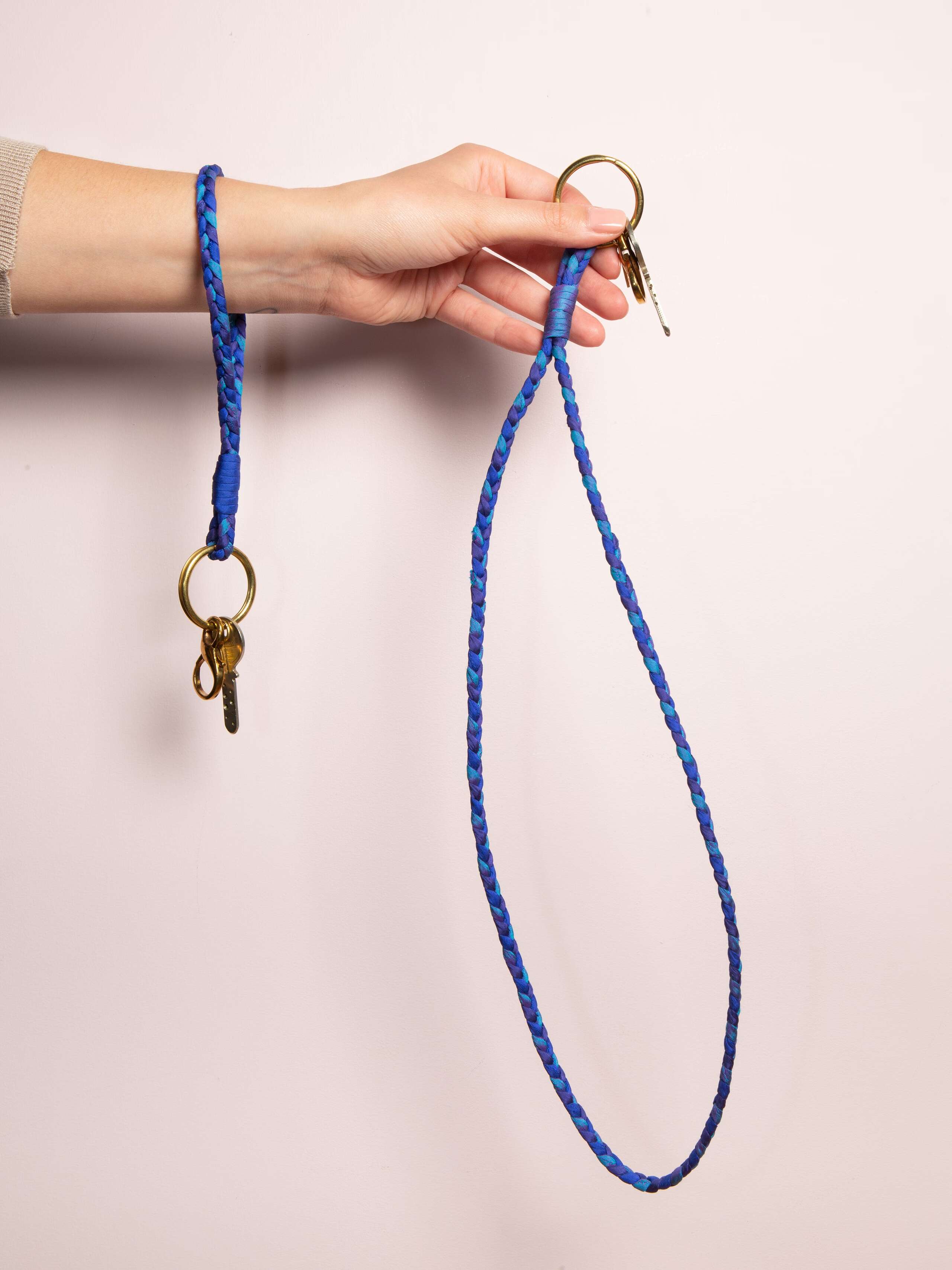 Keychain braided