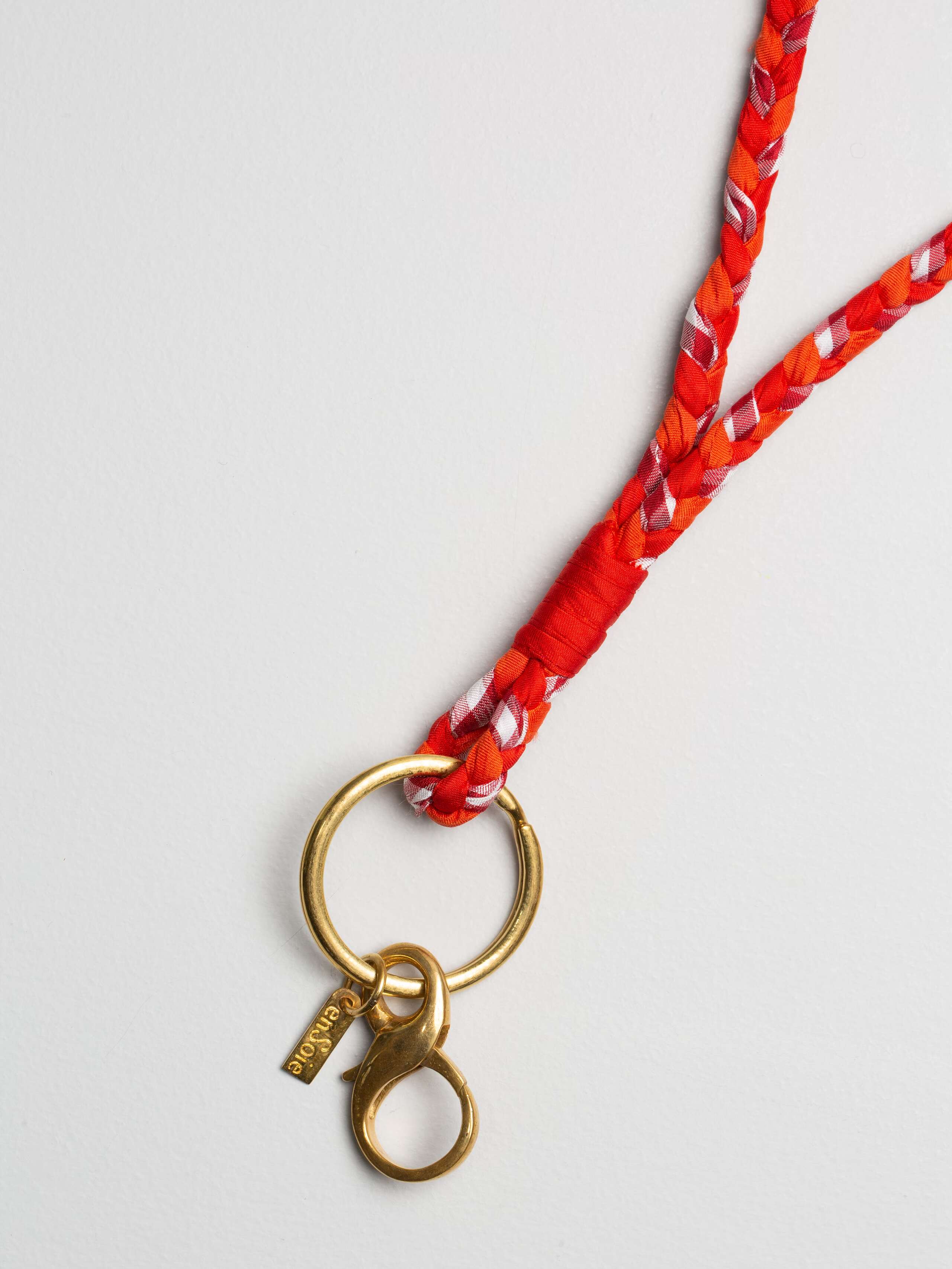 Keychain braided