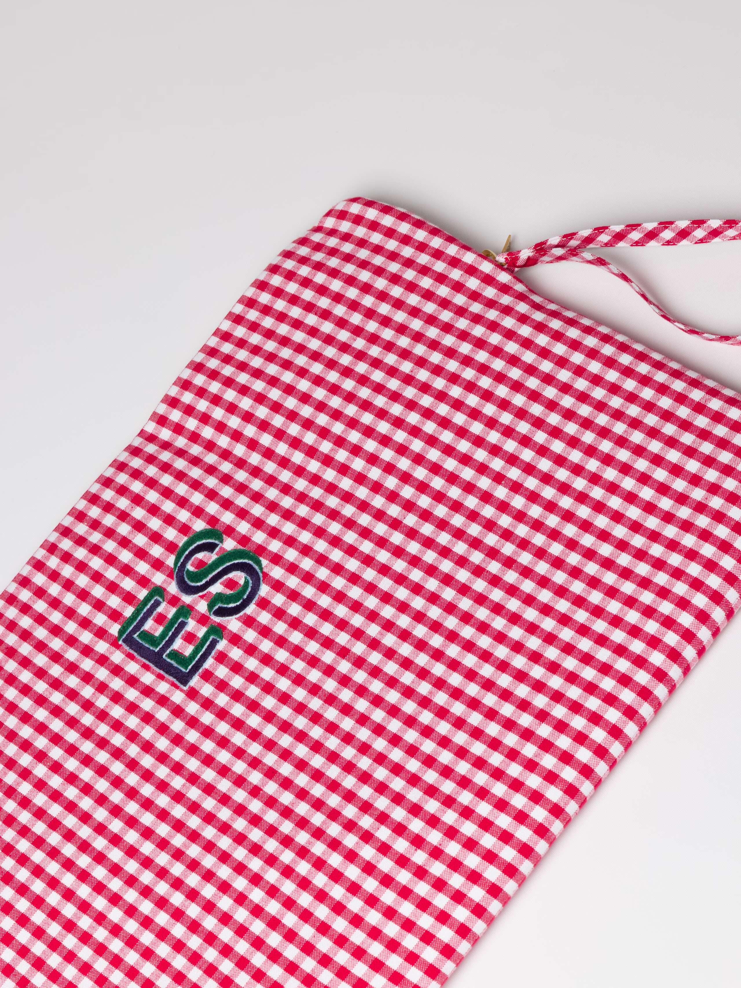 Personalised laptop and tablet pouches detail