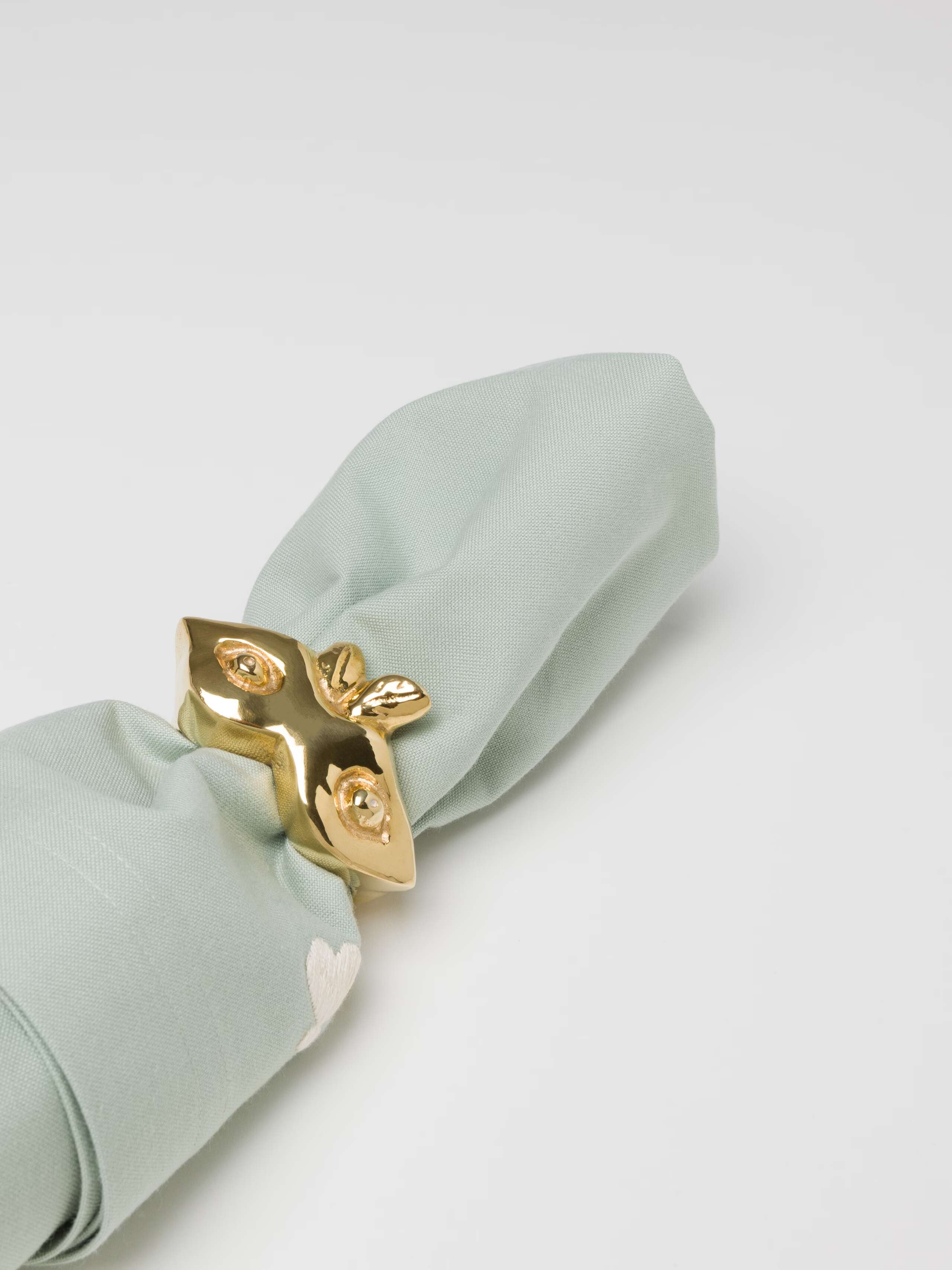 Napkin Ring brass Creature