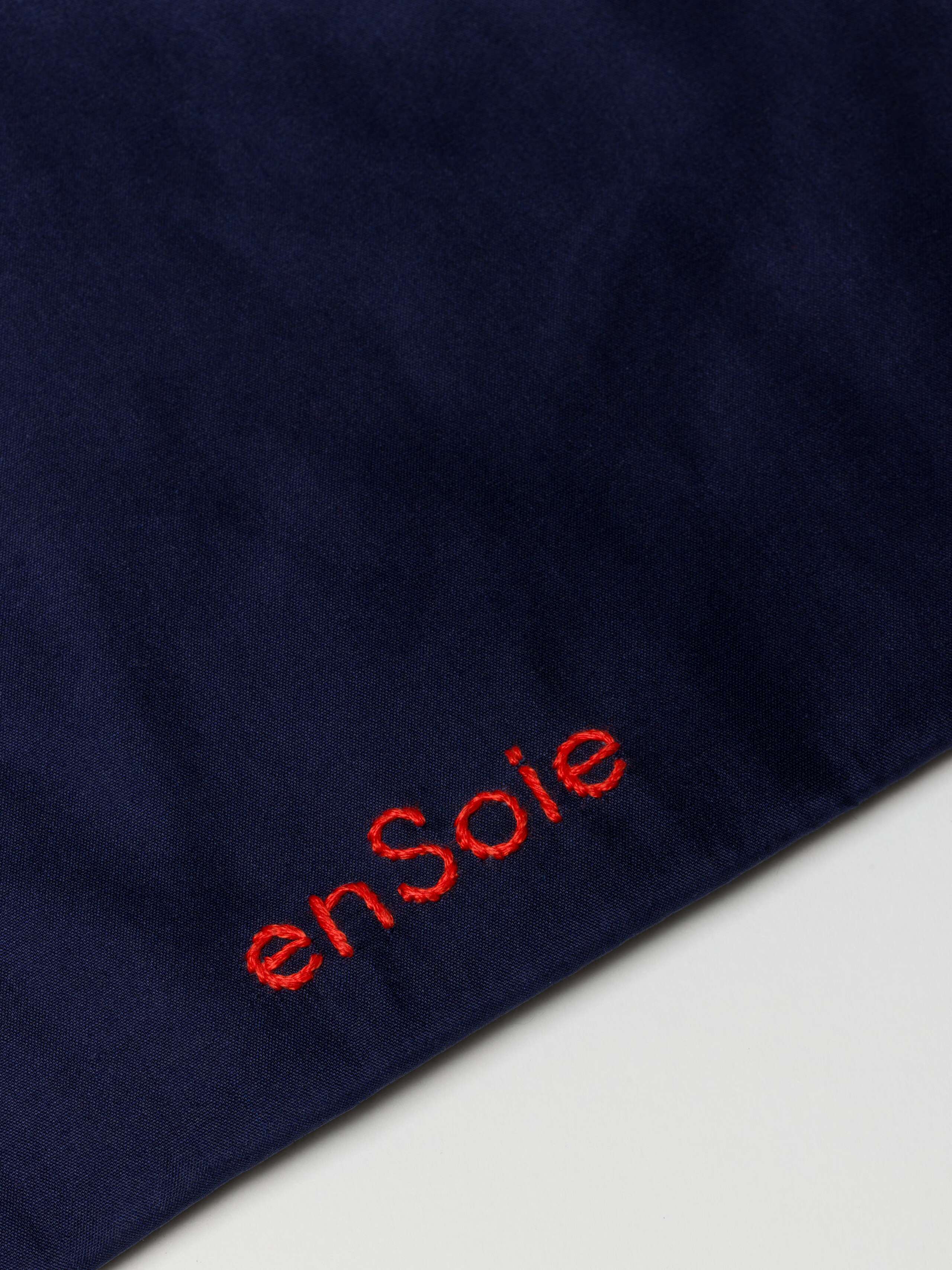 Love Rules forever pouches in navy
