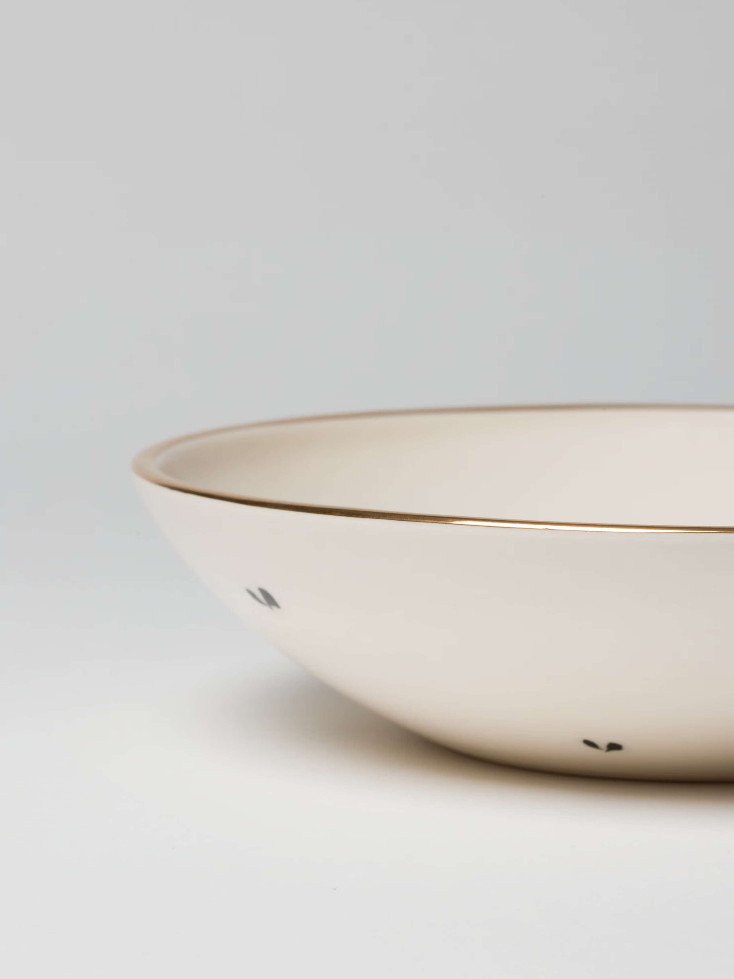 Close up of Beau Bowl in Ermine