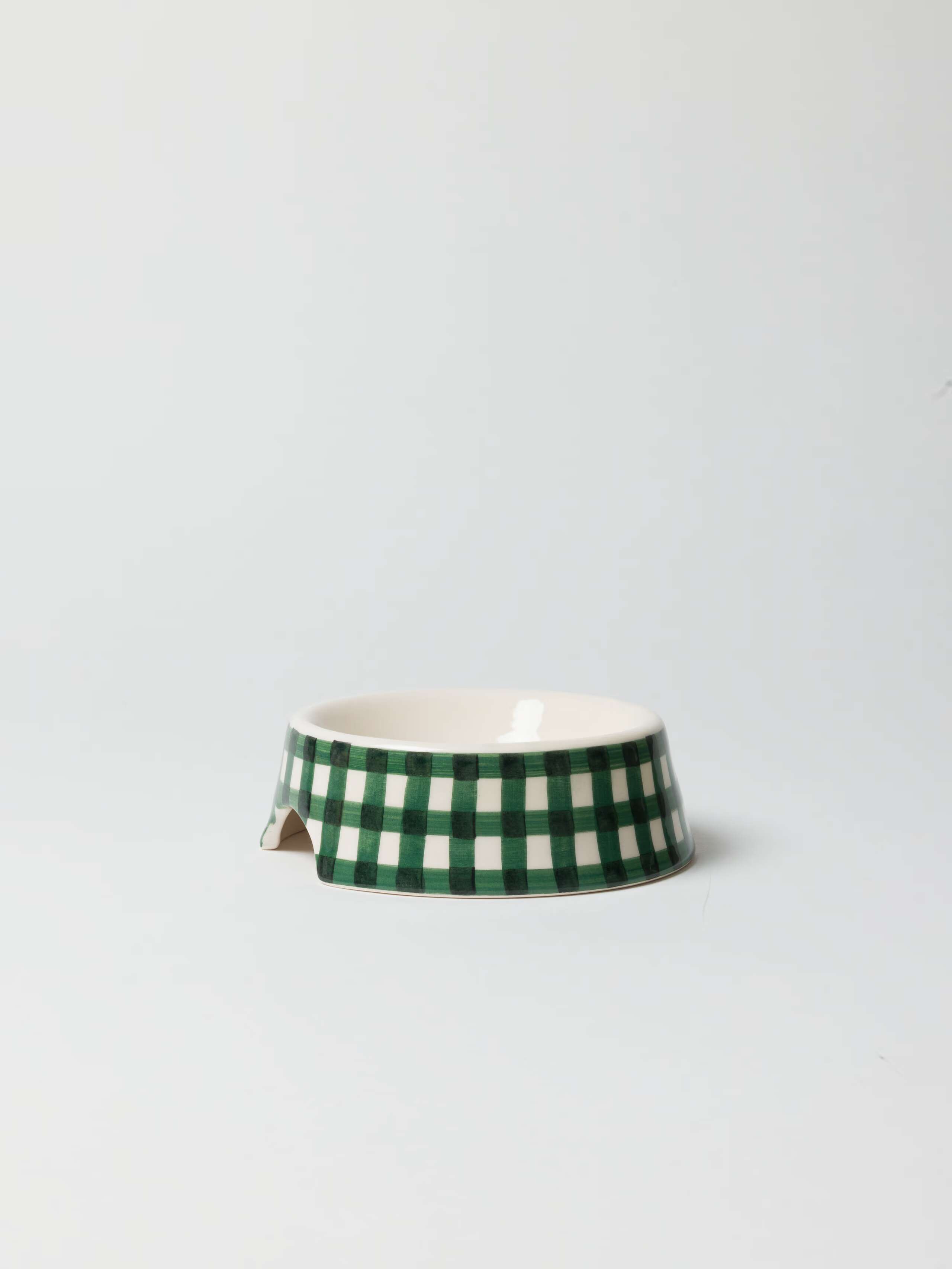 Lucy animal bowl vichy in linden green