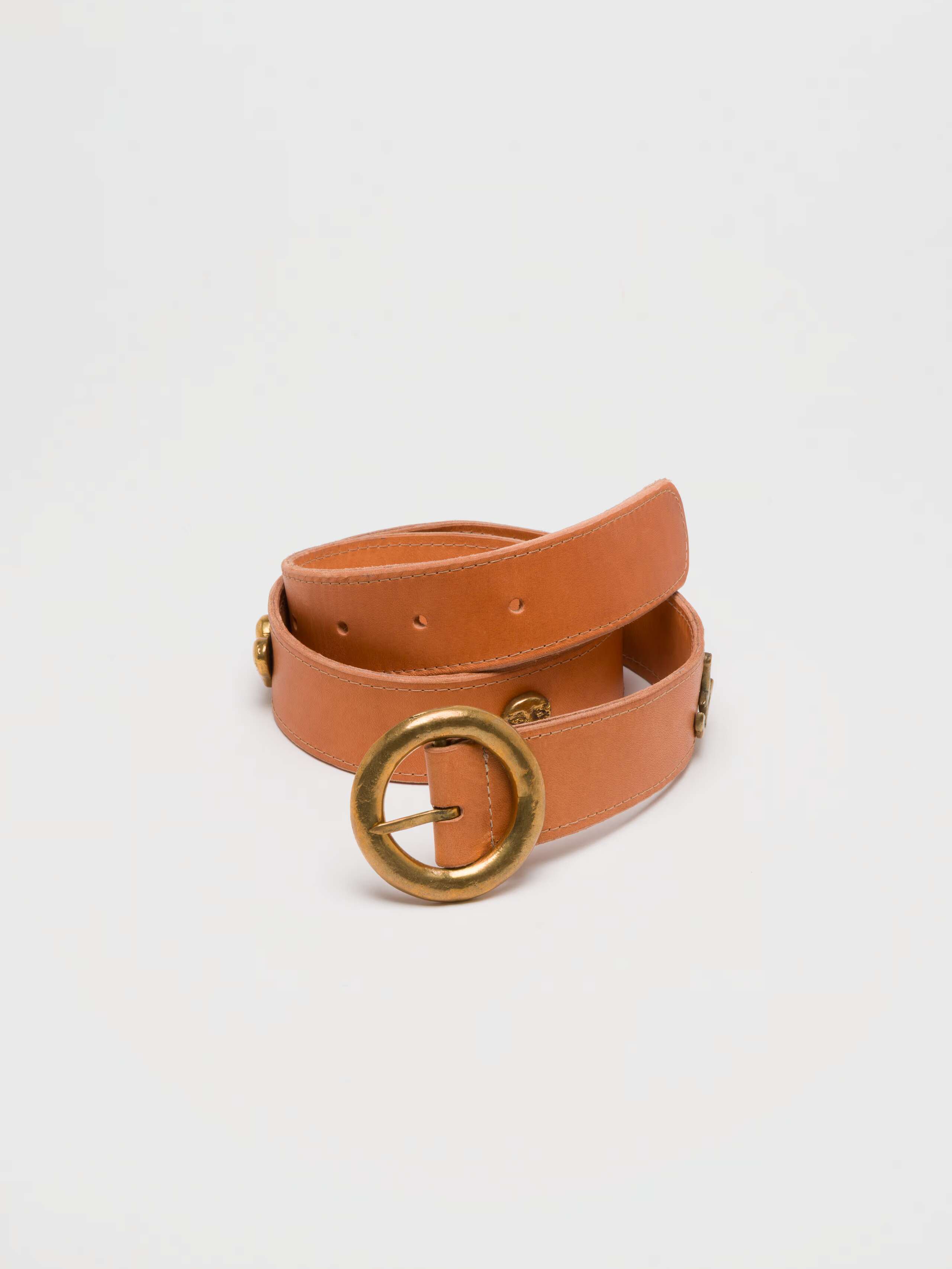 Heritage belt leather brown