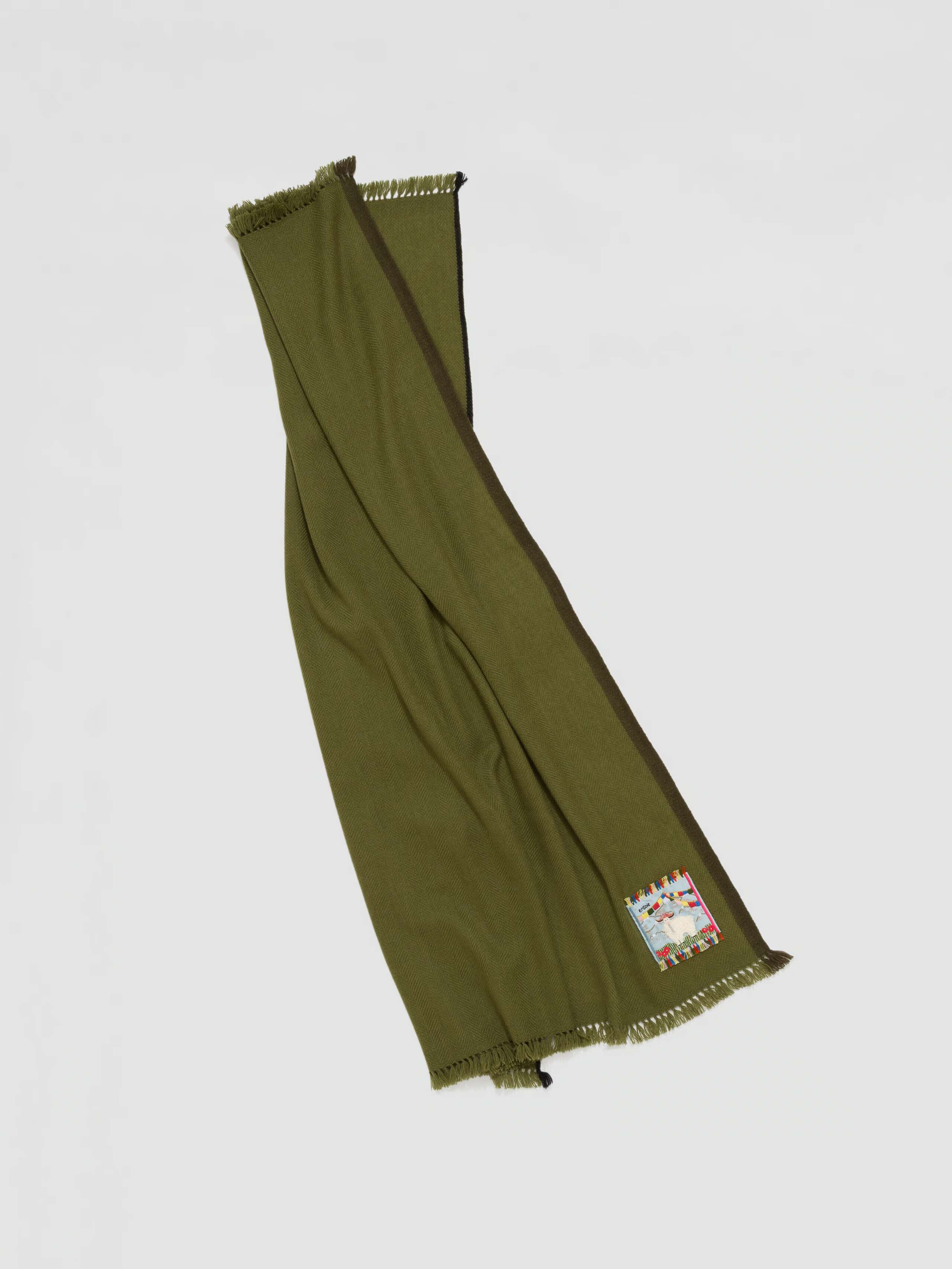 Blia Stole in Autumn Green
