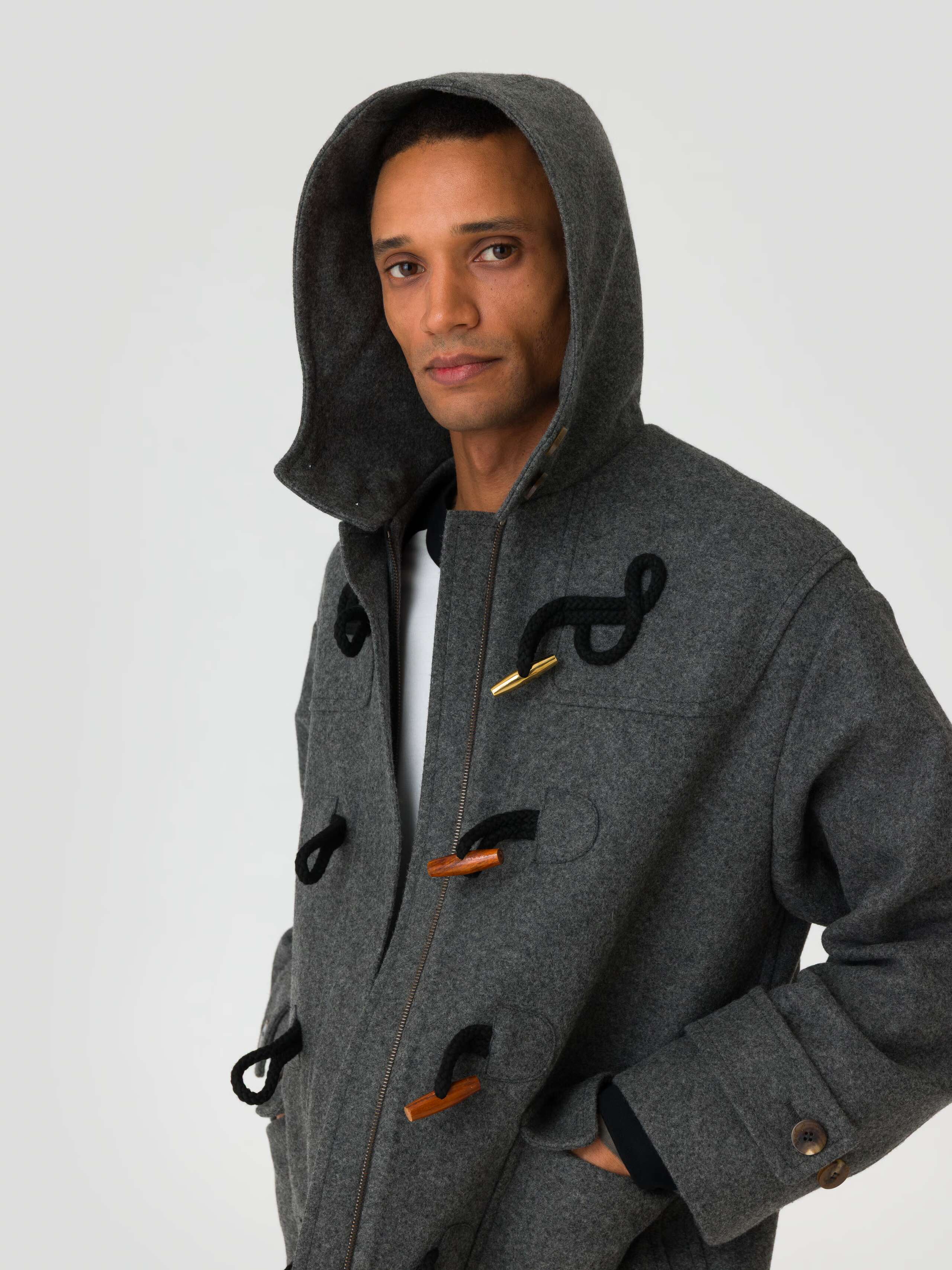 Otis coat in grey