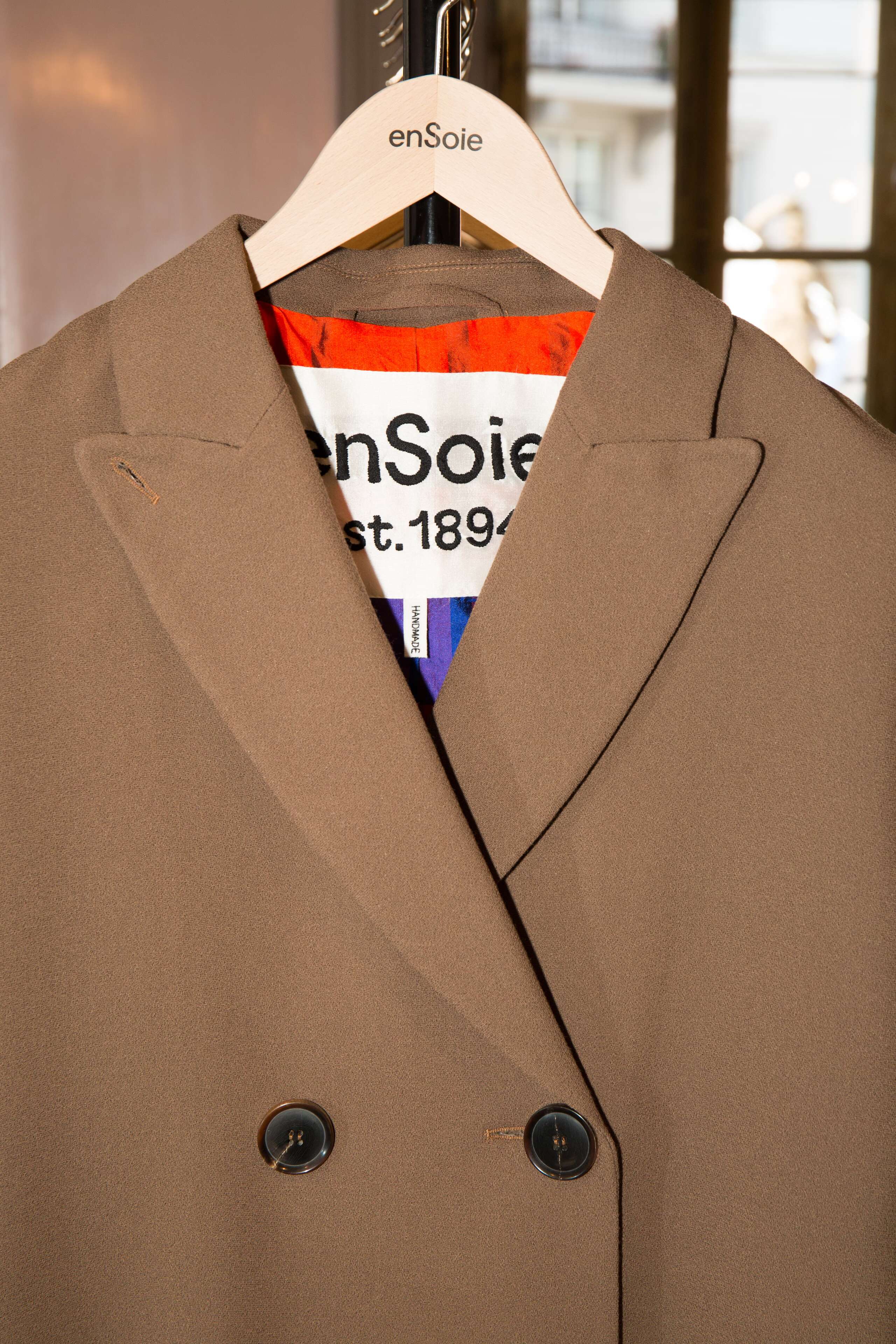 enSoie woolcrepe garment collection