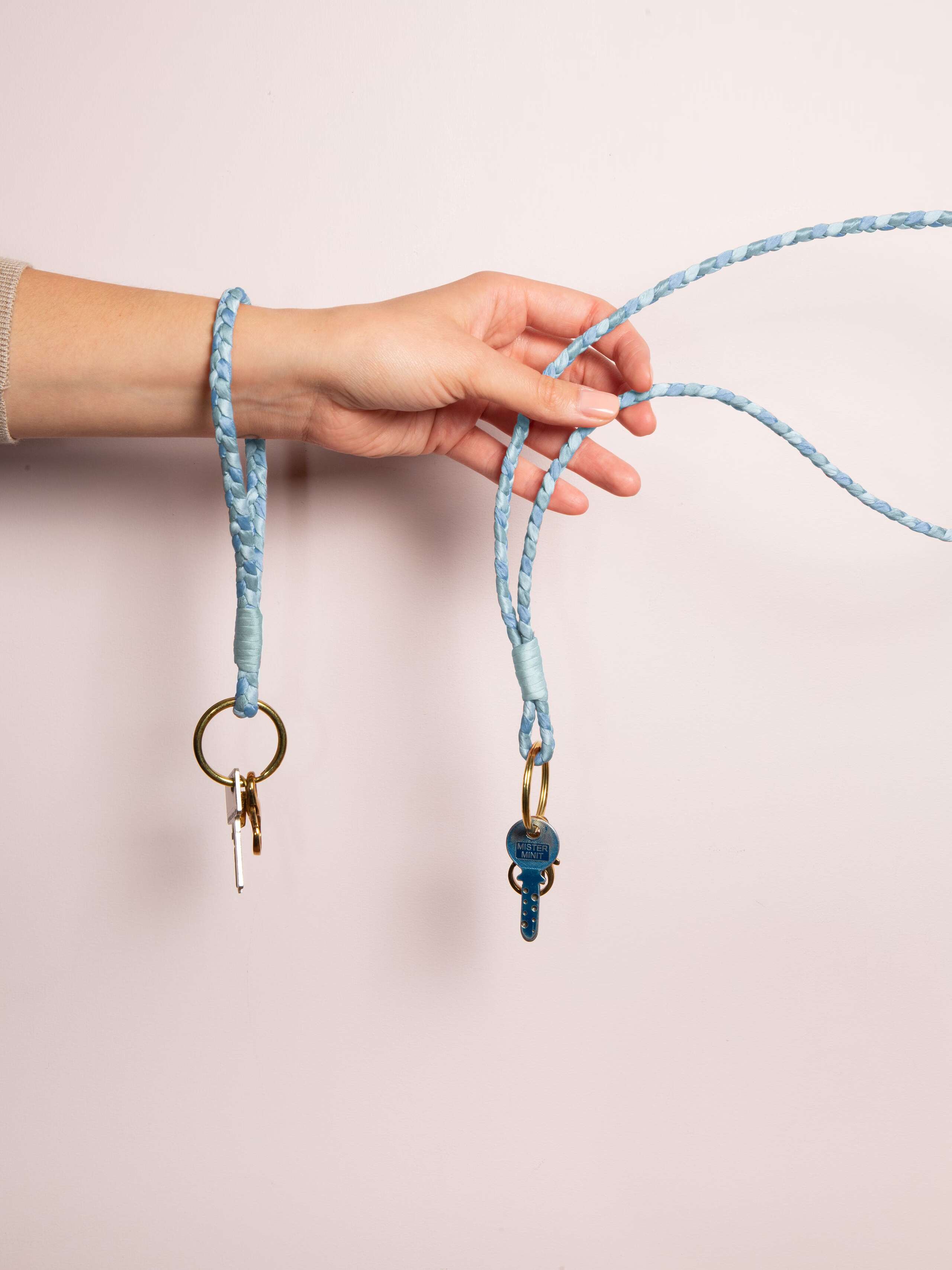 Keychain braided
