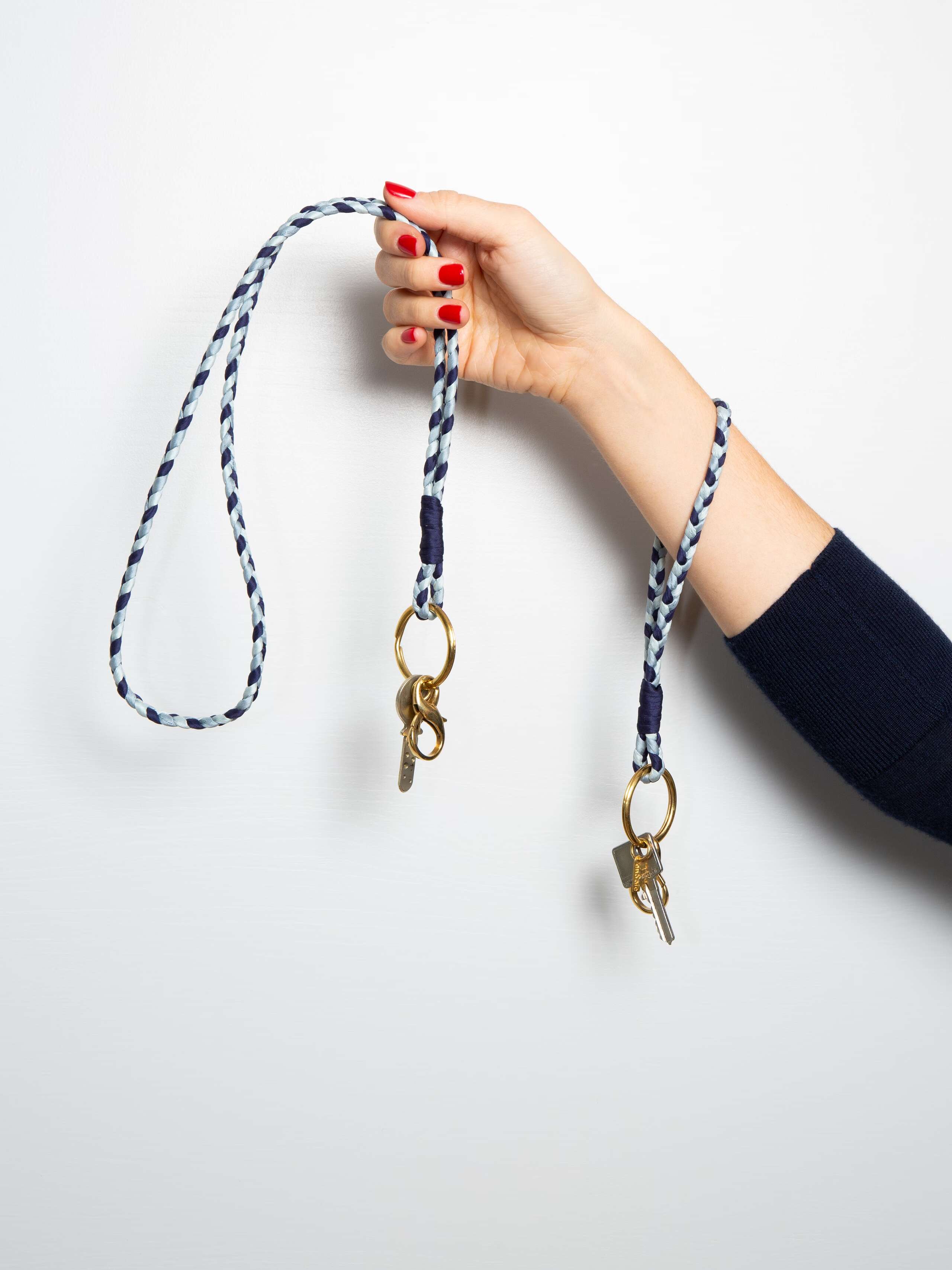 Keychain braided