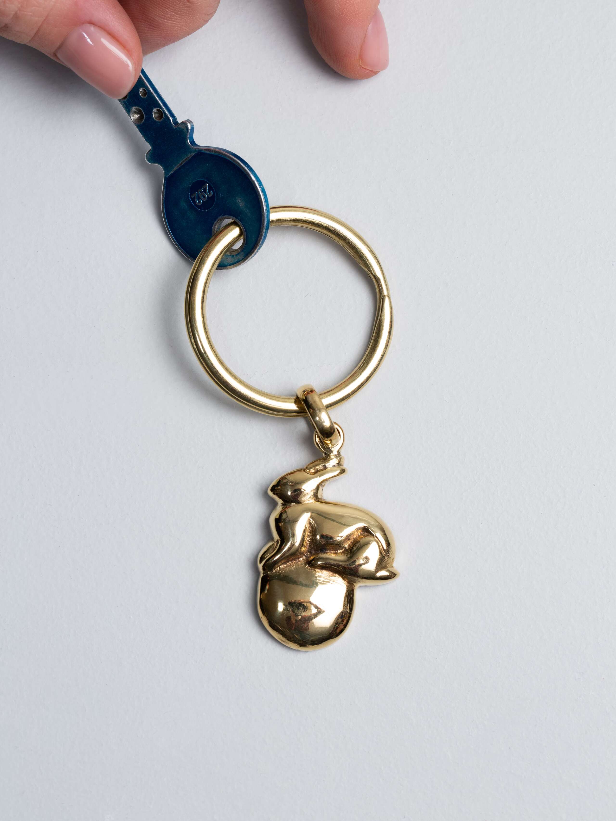 Rabbit keychain