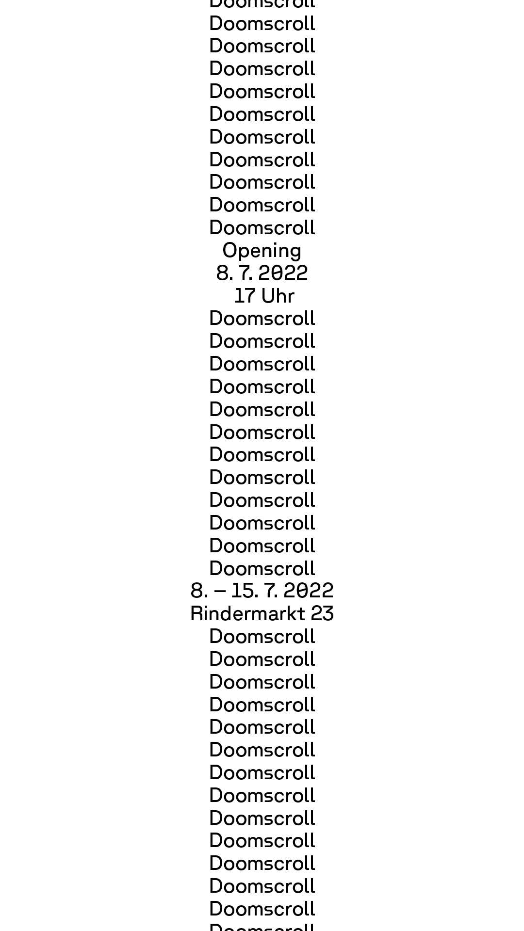 Doomscroll