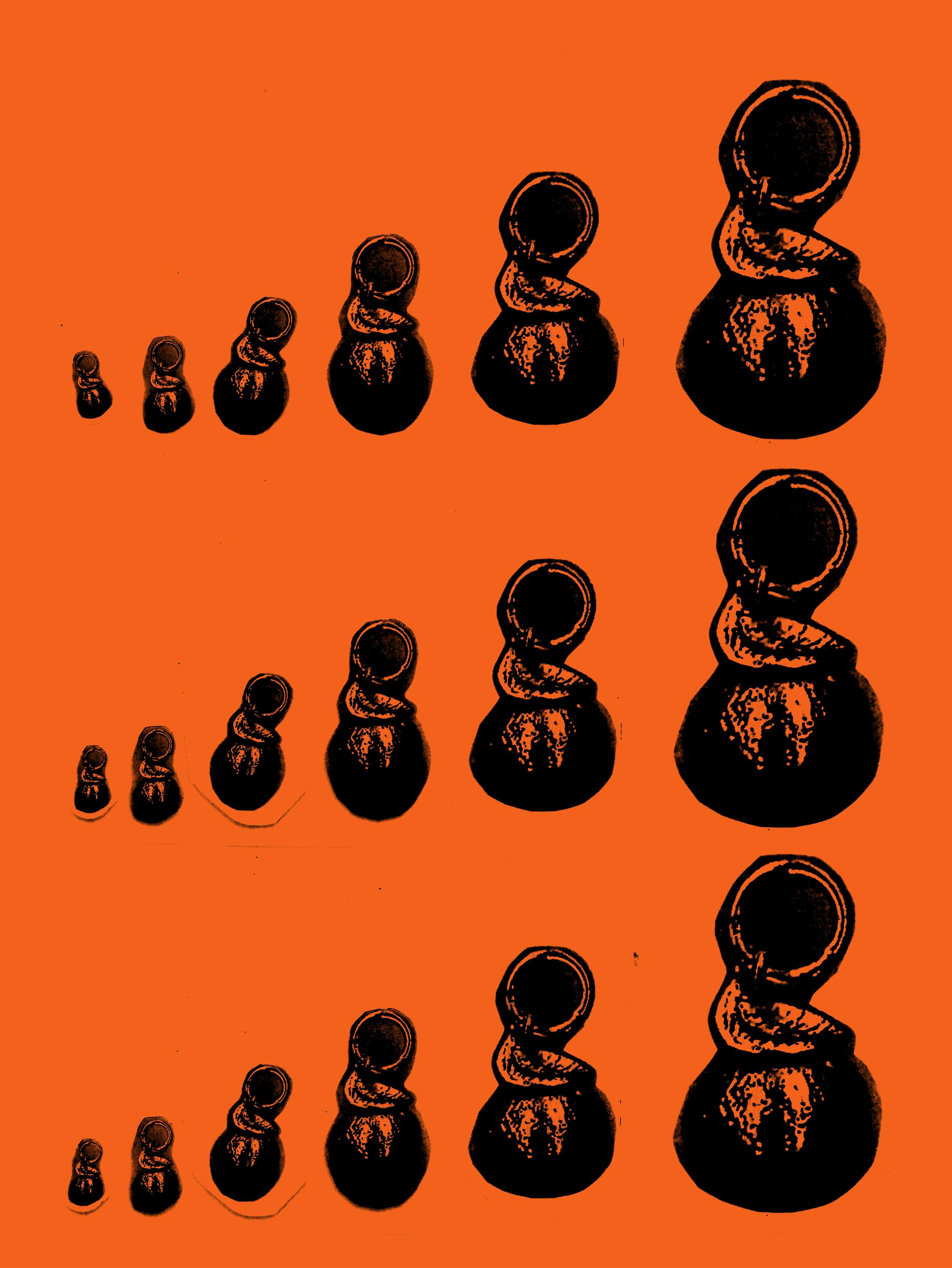 Tangerine monthly jewellery