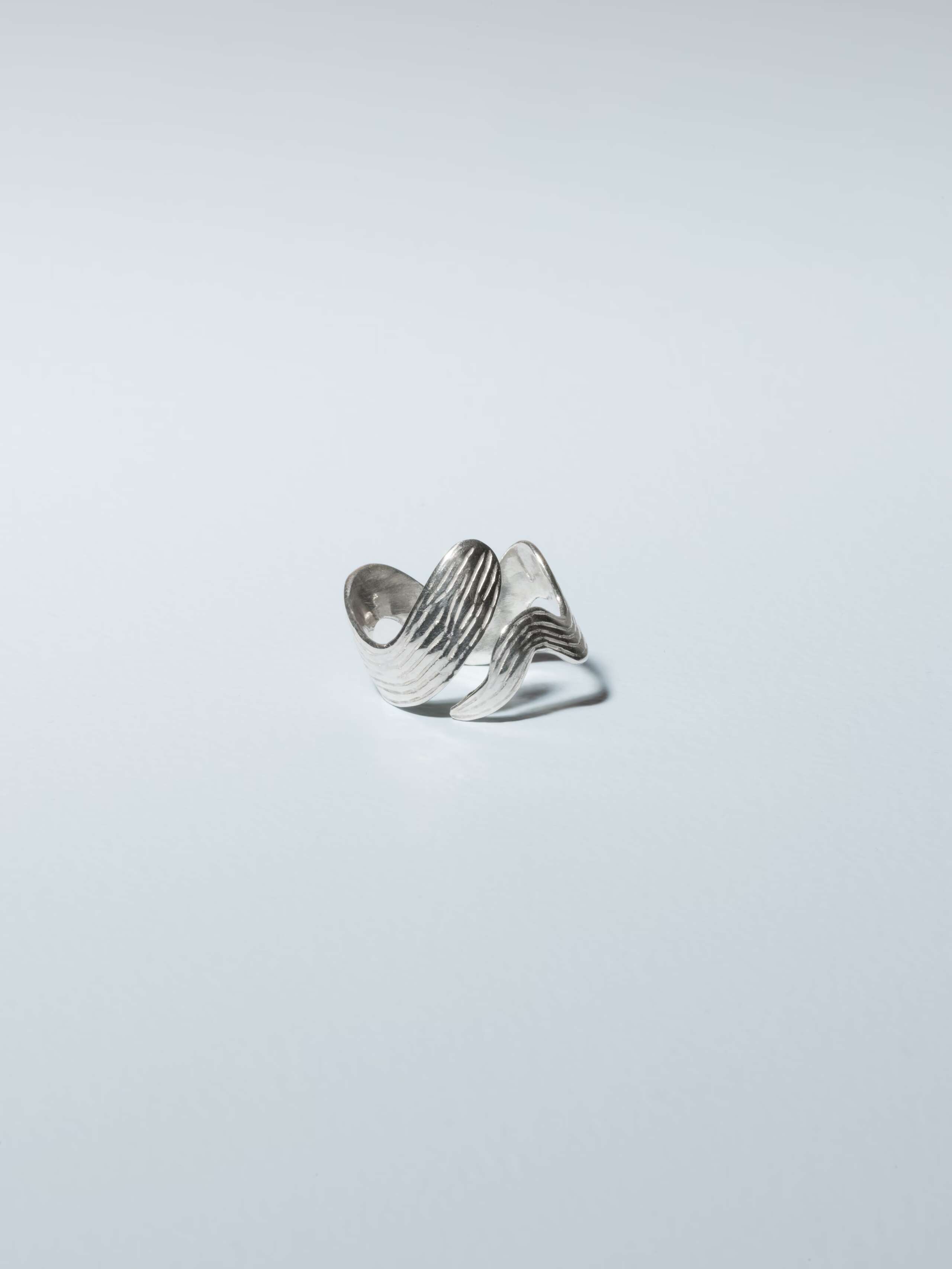 Wave Ring sterling silver