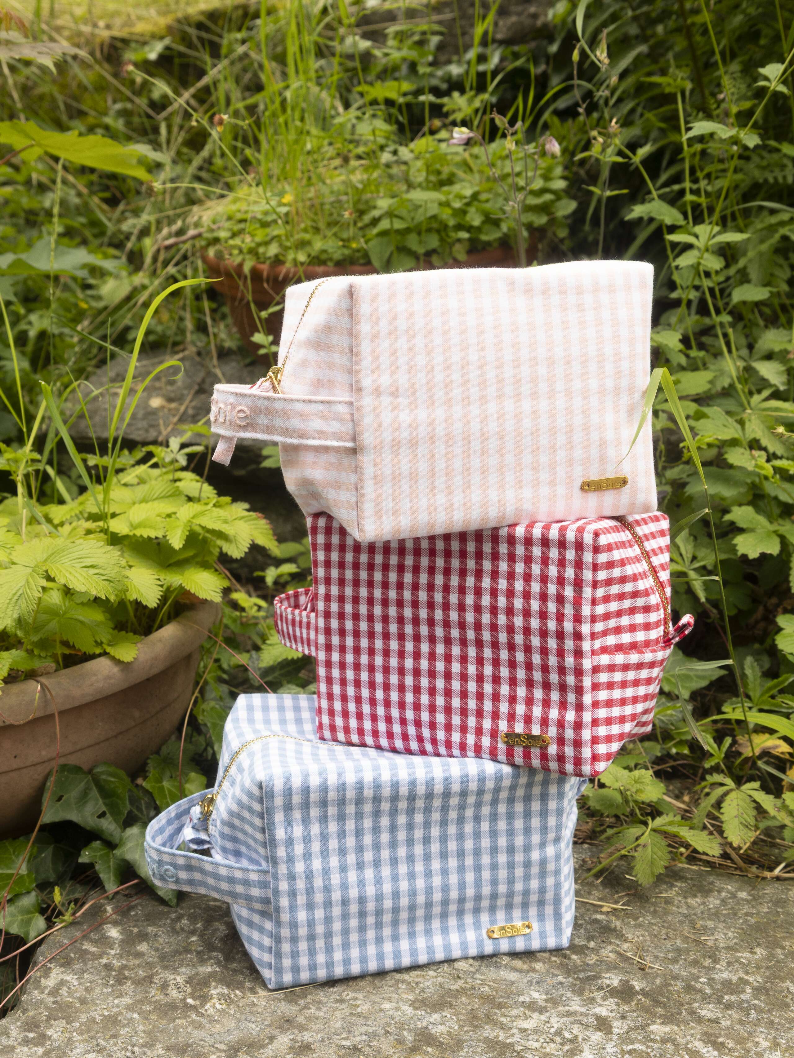 Picture of three toiletry cases 