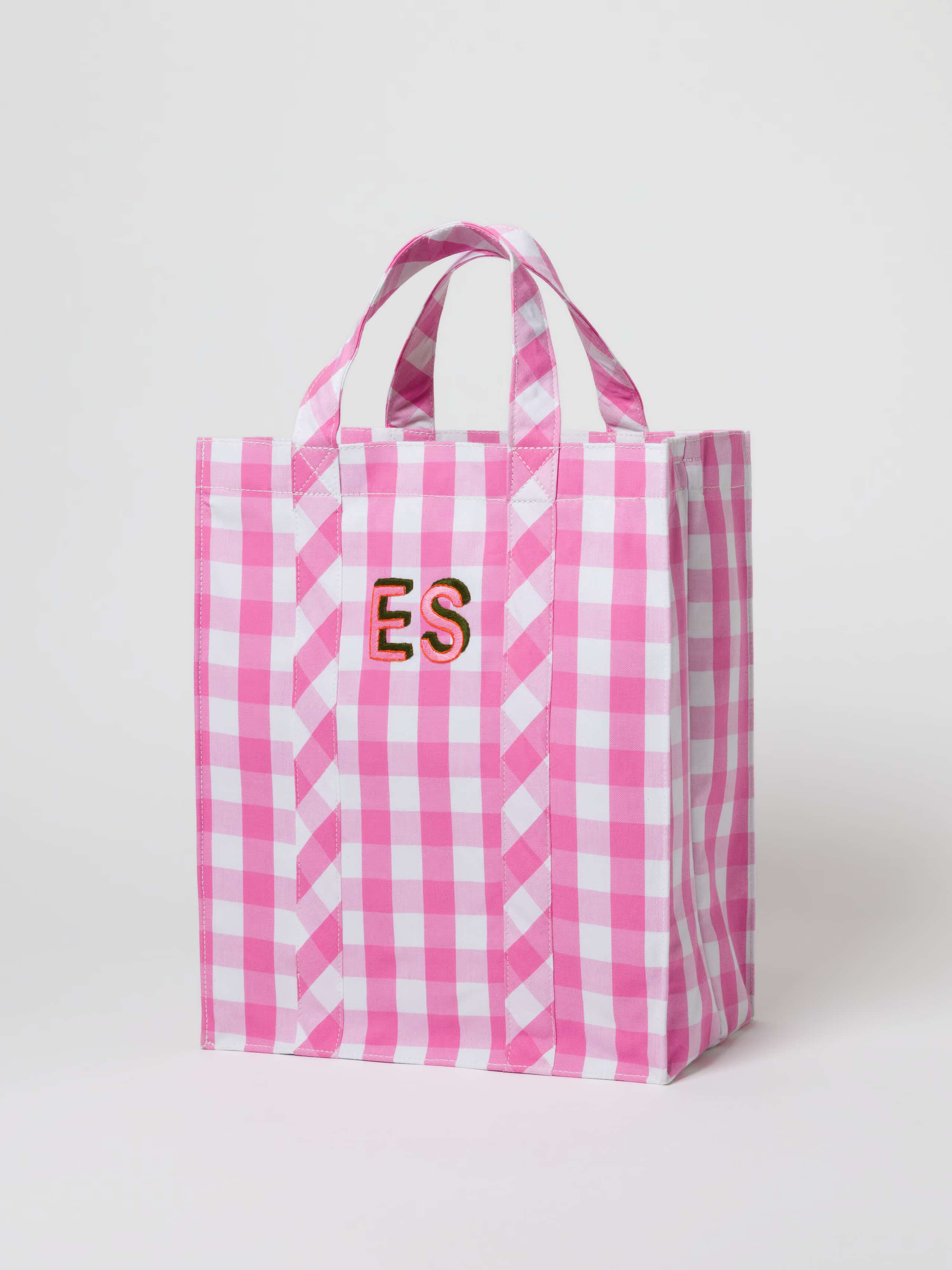 Personalized Cabas bag in Rose Garden