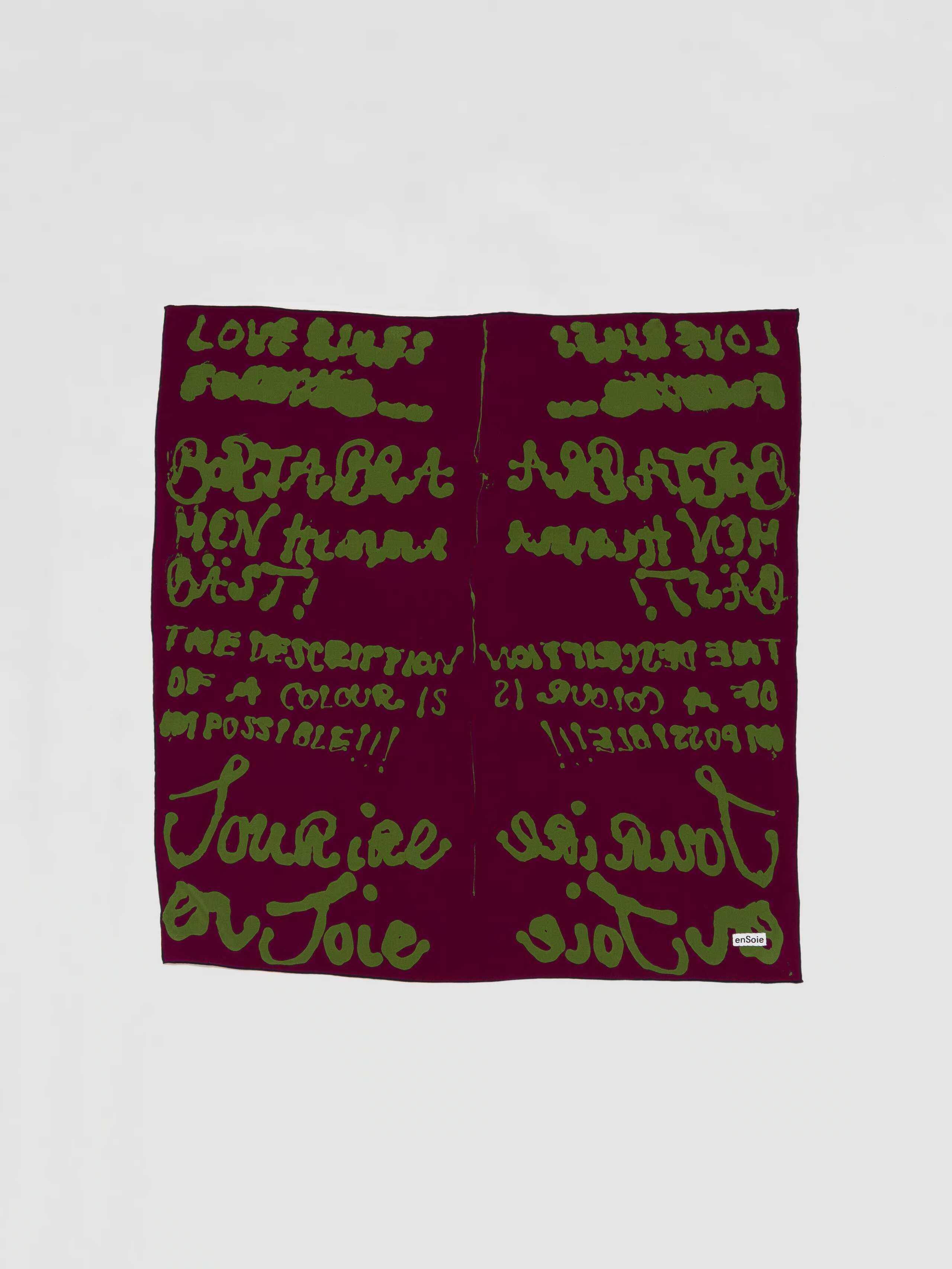 proverb foulard