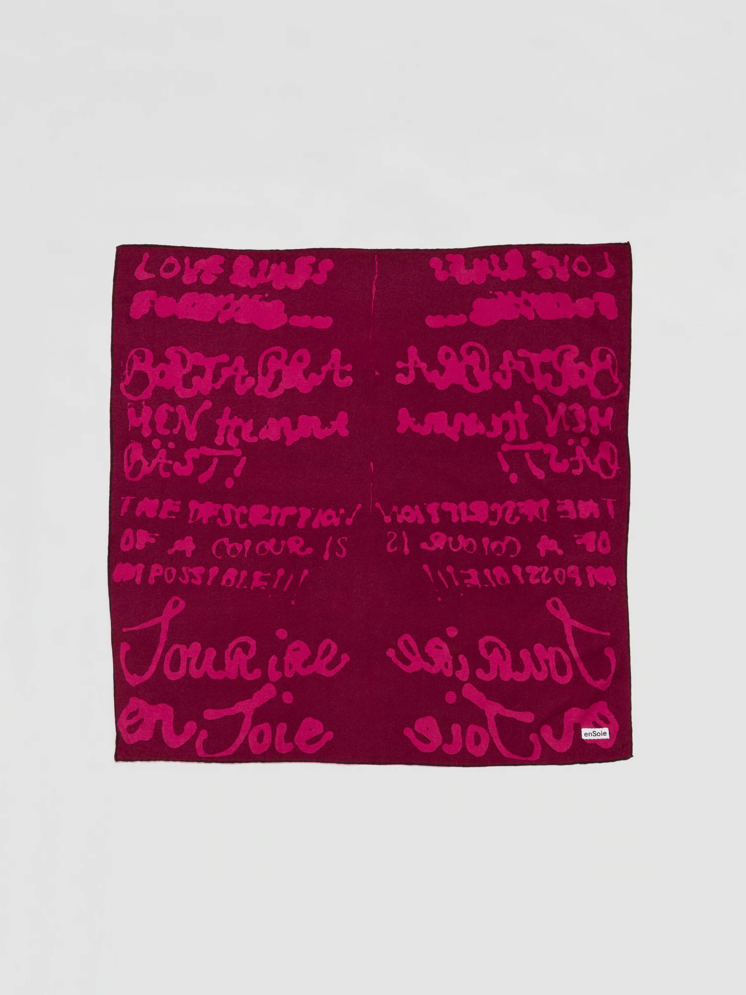 proverb foulard