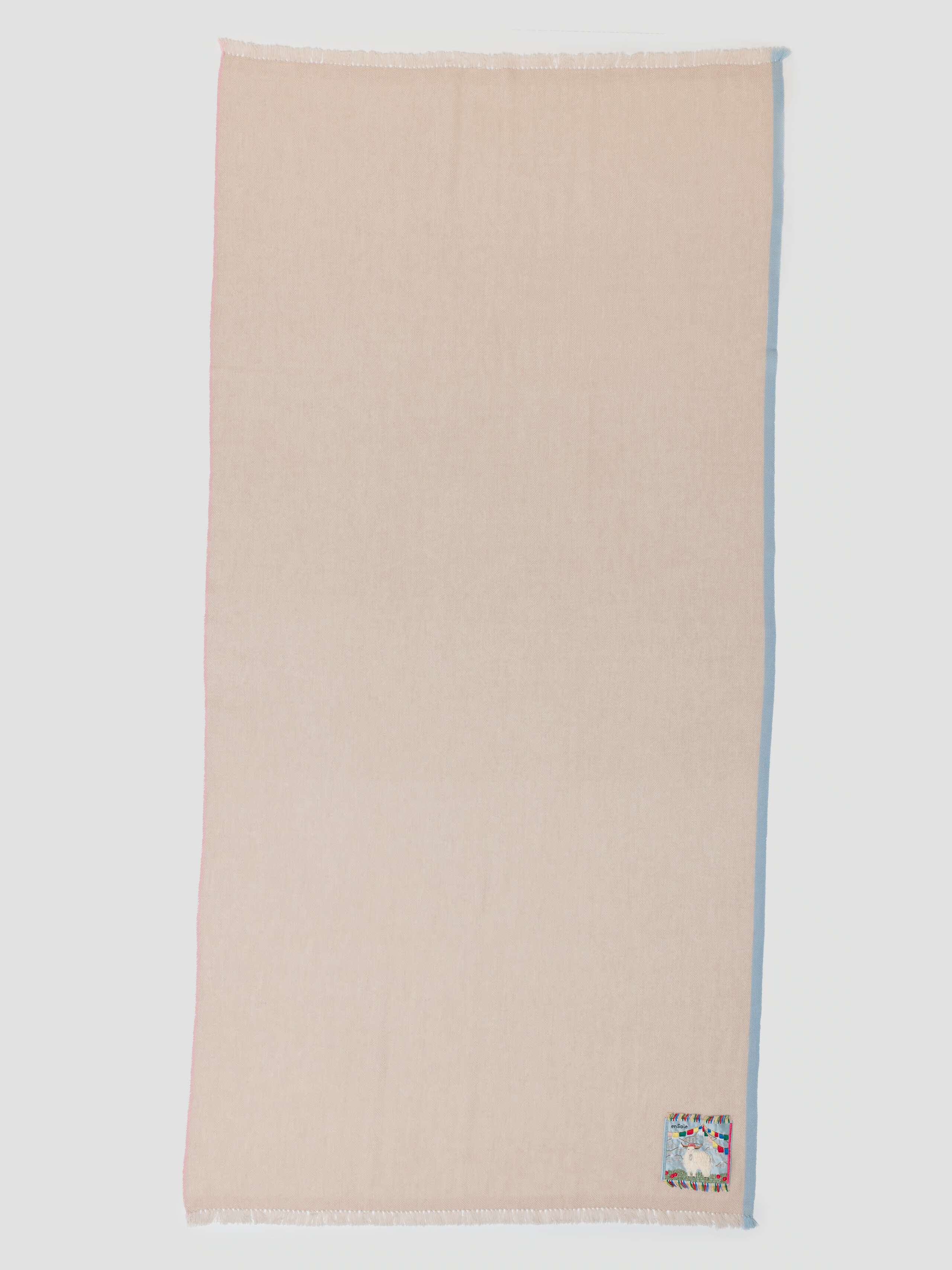 Lui scarf in cashmere beige
