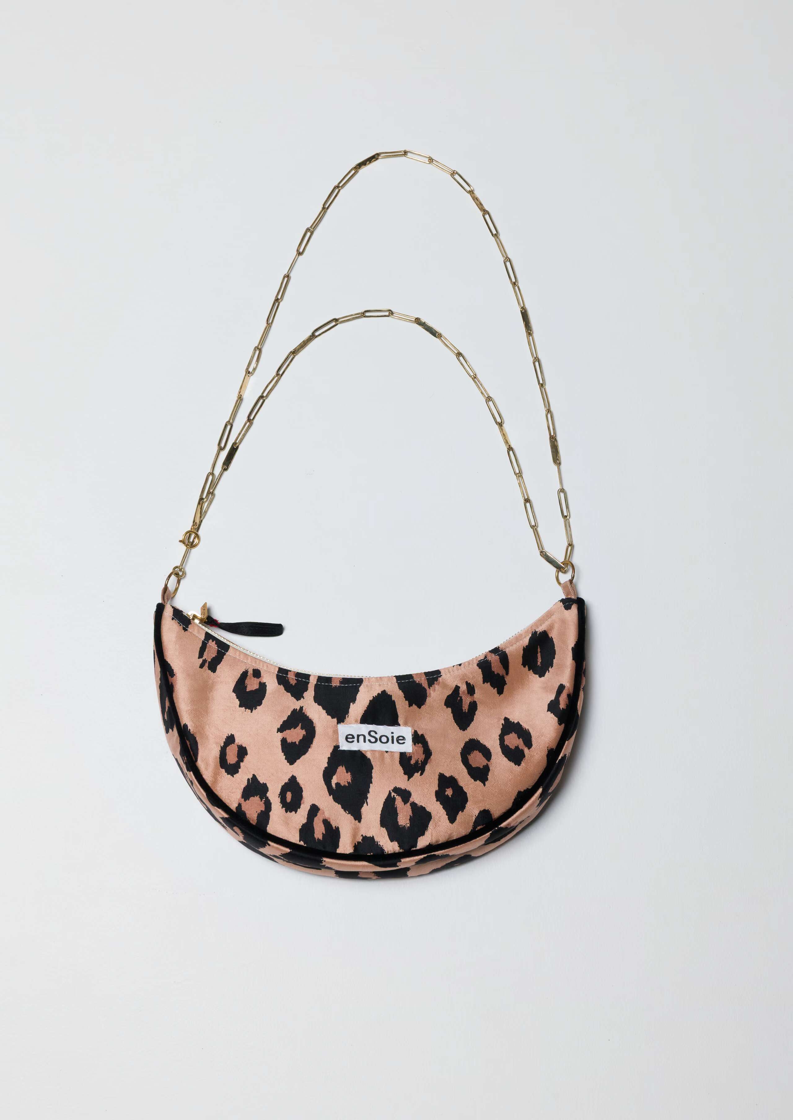 Moon bag Leo print